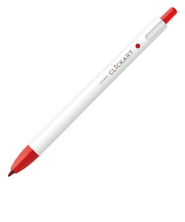 ゼブラ（ZEBRA）　クリッカート　WYSS22－R　赤