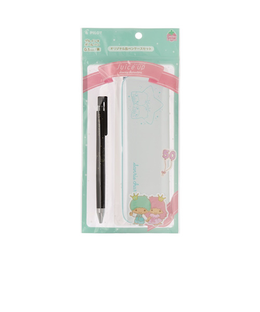 パイロット（PILOT）　ジュースアップ　サンリオコラボデザイン　0.5mm　缶ペンケースセット　LJPS5S25CS-TS　リトルツインスターズ【数量限定】