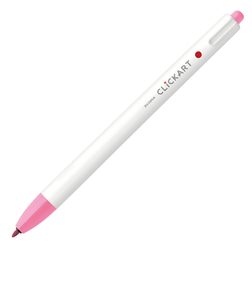 ゼブラ（ZEBRA）　クリッカート　WYSS22－P　ピンク