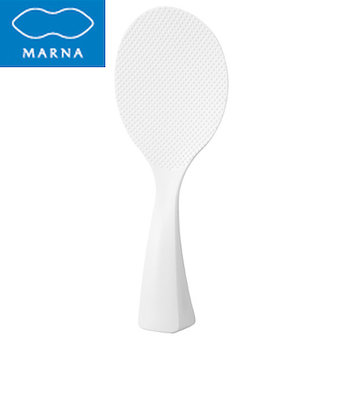 マーナ（marna）　立つしゃもじ　ホワイト
