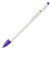 ゼブラ（ZEBRA）　クリッカート　紫　WYSS22－PU