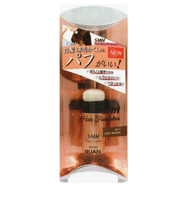 スーパーミリオンヘア　ヘアファンデーション　ライトブラン