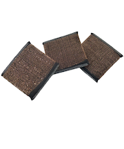 富士商　銅の力　純銅製タワシスポンジ　3P　F20694