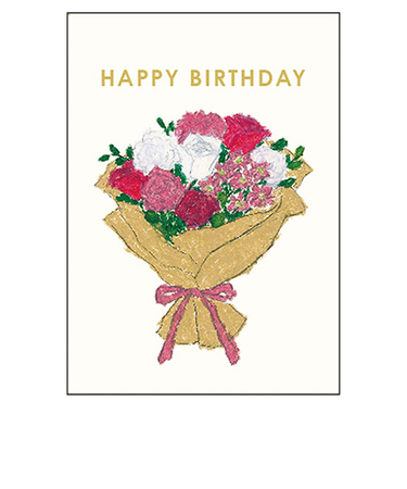 グリーティングライフ　米津祐介バースデーミニカード　YZ-283　花束