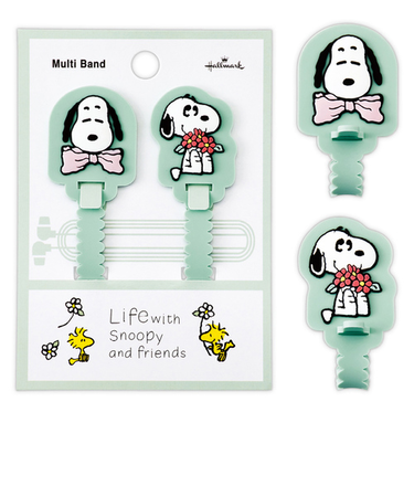ホールマーク（Hallmark）スヌーピー　Life　with　Snoopy　and　Friends　マルチバンド　グリーン