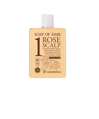 オブ・コスメティックス　薬用ソープオブヘア　1RO　スキャルプ　ローズブーケの香り　60mL