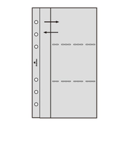 アシュフォード（ASHFORD）　名刺ホルダー　0338－100　B6　5枚入り