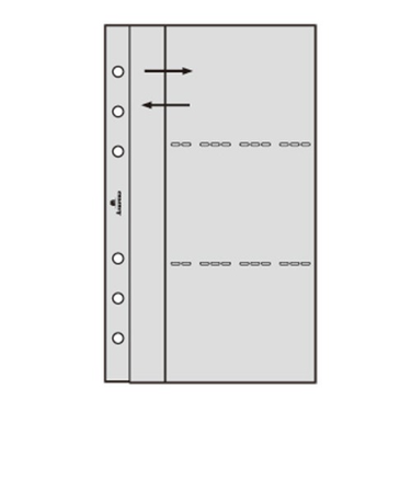 アシュフォード（ASHFORD）　名刺ホルダー　0338－100　B6　5枚入り