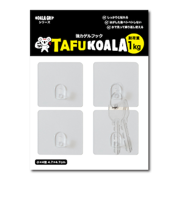 ジット（JIT）　強力ゲルフック　タフコアラ　小　KTFS4　4個入