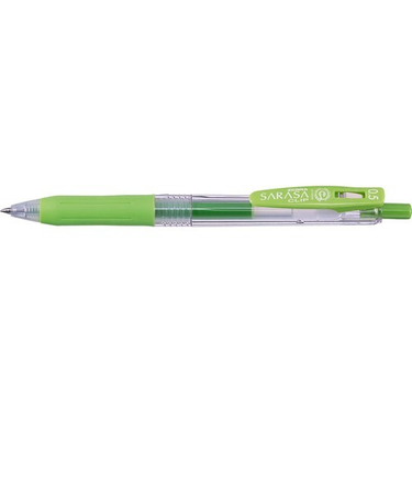 ゼブラ（ZEBRA）　サラサクリップ　0.5mm　ライトグリーン