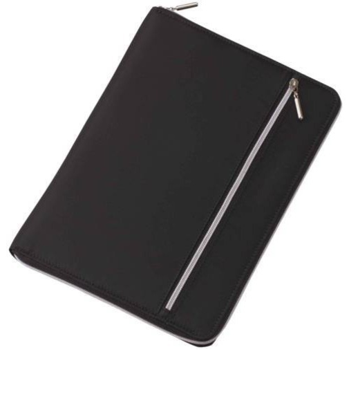 レイメイ　Wファスナーカバーノート　CN202B　BK