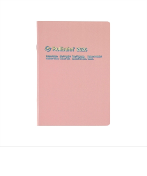 【2025年10月始まり】　デルフォニックス（DELFONICS）　ロルバーンノートダイアリー　ドロップ　A5　マンスリーブロック　160075_561　ライト