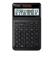 カシオ（CASIO）　スタイリッシュ電卓　JF-S200-BK-N　ブラック