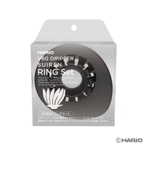 ハリオ（HARIO）　SUIREN　リングセット　VDSU-RST-B　ブラック