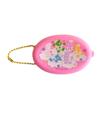 S＆C　ケアベア（Care　Bear）　コインケース　ピンク