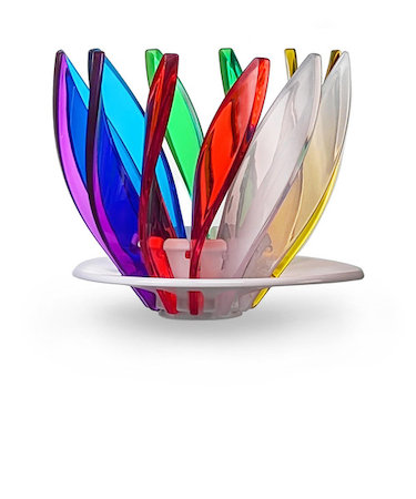 ハリオ（HARIO）　V60ドリッパー　SUIREN　VDSU-02-NJ　虹（NIJI）