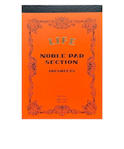 ライフ　ノーブルパッド　B6　方眼　N410