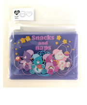 S＆C　ケアベア（Care　Bear）　ゼムクリップ(ケース入り)　ブルー