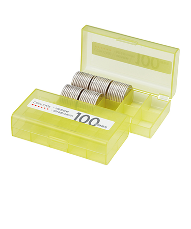 オープン　コインケース100枚用100円　Mー100W