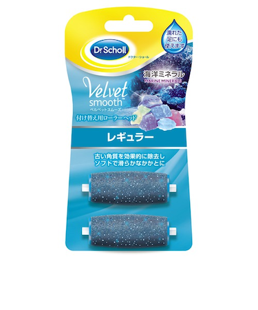 ドクターショール　ベルベットスムーズ　海洋ミネラル　ローラーヘッドリフィル　レギュラー
