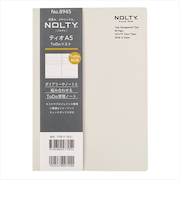 日本能率協会　NOLTY(ノルティ）　ティオA5　補充ノート　ライトタイプ　ToDoリスト　8945　グレー
