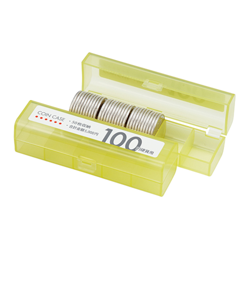 オープン　コインケース　50枚収納　100円用　M－100