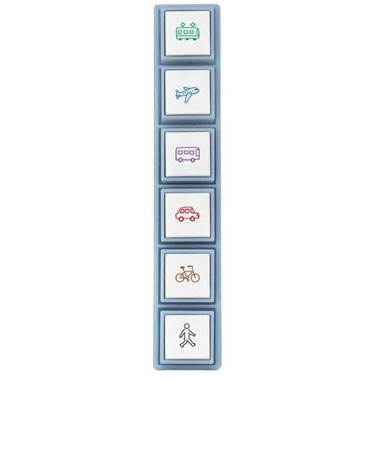 こどものかお　ポチッとPick！　1802－010　乗り物