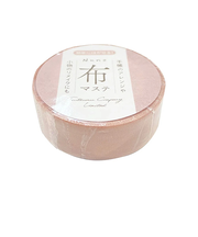 包む　マスキングテープ　布マステ　15mm幅　TM0B8　スモーキーピンク