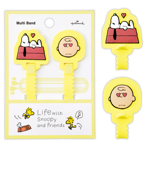 ホールマーク（Hallmark）　　Life　with　Snoopy　and　Friends　マルチバンド　イエロー