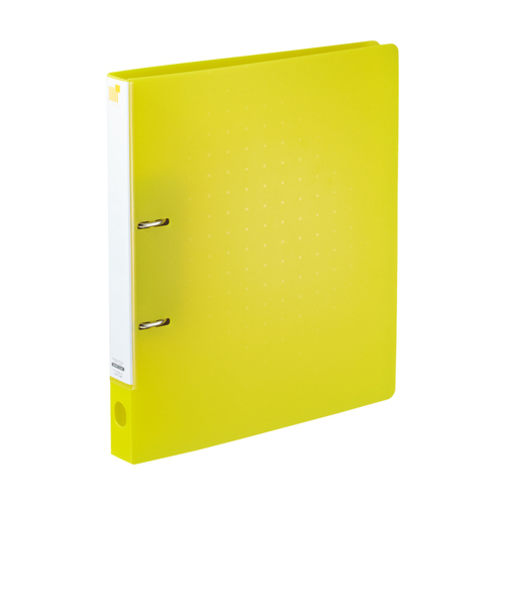 リヒトラブ（LIHIT　LAB.）　CUBE　FIZZ　リングファイル＜ツイストリングスマートスリム＞　A4　F－7006－5　イエロー