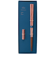 カワイ クラビ(KURABI) 箸置き揃え 茜