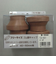 フリーサイズ　ゴム脚キャップ　FG0－4501　茶　丸型