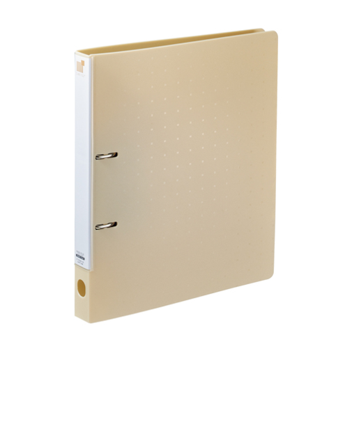 リヒトラブ（LIHIT　LAB.）　CUBE　FIZZ　リングファイル＜ツイストリングスマートスリム＞　A4　F－7006－16　ベージュ