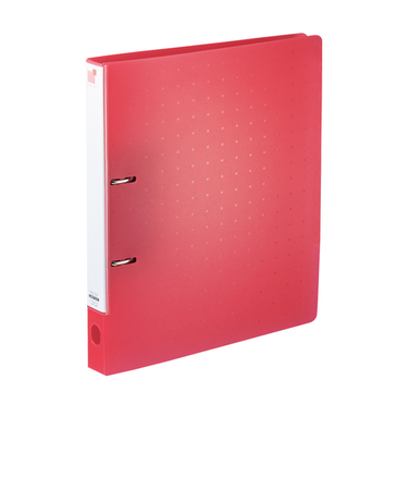 リヒトラブ（LIHIT　LAB.）　CUBE　FIZZ　リングファイル＜ツイストリングスマートスリム＞　A4　F－7006－12　ピンク