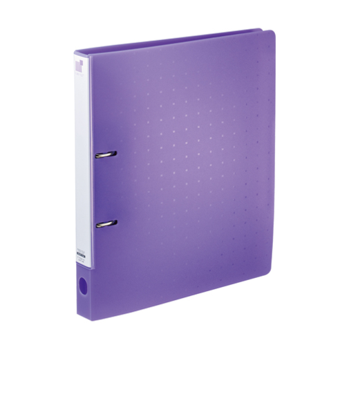 リヒトラブ（LIHIT　LAB.）　CUBE　FIZZ　リングファイル＜ツイストリングスマートスリム＞　A4　F－7006－10　パープル