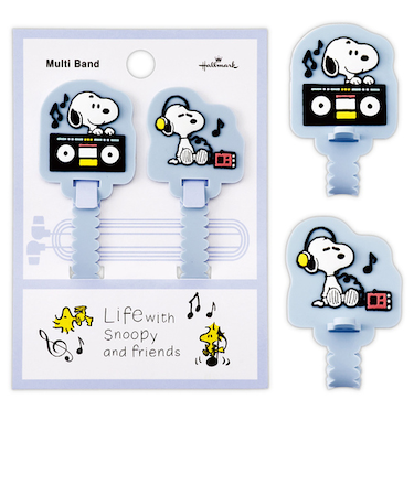 ホールマーク（Hallmark）スヌーピー　Life　with　Snoopy　and　Friends　マルチバンド　ブルー