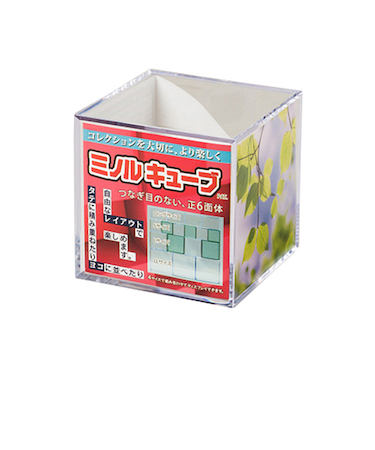 ミノル化学工業　ミノルキューブ　LLサイズ　クリア×クリア