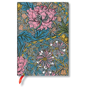 ペーパーブランクス（Paperblanks）　モリスのピンク・ハニーサックル　ミディ