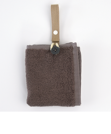 身に着けるタオル　Mikketa＋　モカ