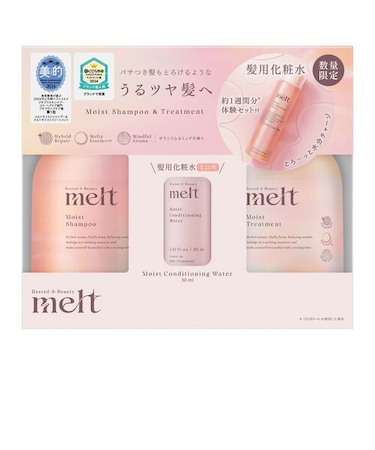 花王　メルト（melt）　モイストポンプペア＋モイストコンディショニングウォーター