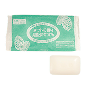 まるは油脂　お風呂のせっけん　ミントの香り　3P