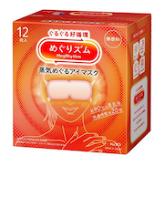 花王　めぐりズム　蒸気めぐるアイマスク　無香料　12枚入