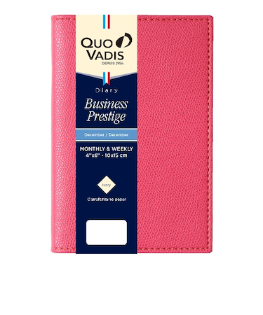 【2025年12月始まり】　クオバディス（QUO　VADIS）　ビジネスプレステージ　クラブ　ウィークリーバーチカル　qv28502fra　フランボワーズ　月曜