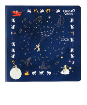 【2025年12月始まり】　クオバディス（QUO　VADIS）　エグゼクティブ　星の王子さま　ウィークリーバーチカル　qv014pp1　シープ　月曜始まり