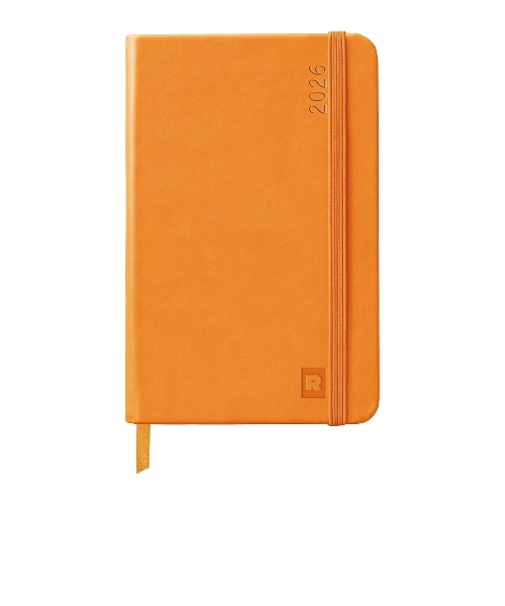 【2026年1月始まり】　ロディア（RHODIA）　ウェブプランナー　A6　ウィークリーバーチカル　オレンジ　月曜始まり