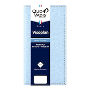 【2026年1月始まり】　クオバディス（QUO　VADIS）　ビソプラン　クラブ　マンスリーブロック　qv36702sb　スカイブルー　日曜始まり