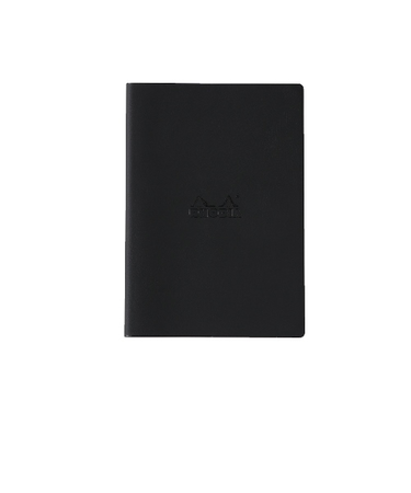 【2025年10月始まり】　ロディア（RHODIA）　ダイアリー　ベーシック　A5　マンスリーブロック　ブラック　月曜始まり