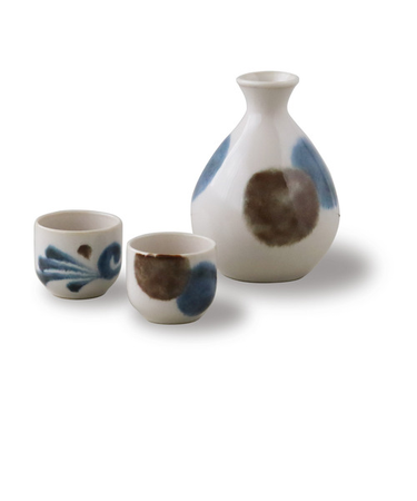 ブラッシュブルー（Burush　Blue）　筆青　酒器揃　MN88－Y01