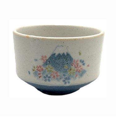 美濃焼　桜富士　抹茶碗　MW－1859