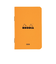 【2025年10月始まり】　ロディア（RHODIA）　ダイアリー　mini　マンスリーブロック　オレンジ　月曜始まり